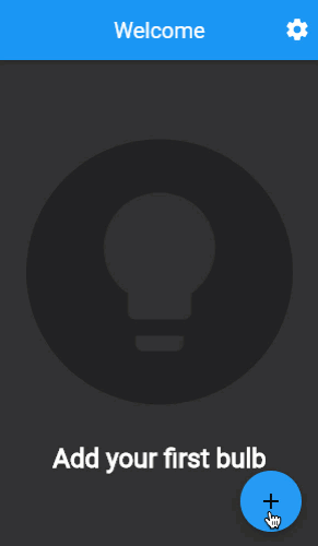 Gif showing the nested &quot;setup&quot; flow